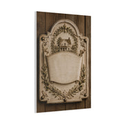 Home Blessing Carved Scripture Plaque Wall Art & Canvas Print