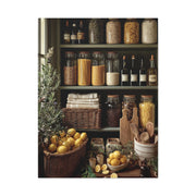 Pantry Shelf Kitchen Organization Wall Art & Canvas Print