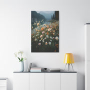 Wildflower Lakeside Meadow Wall Art & Canvas Print