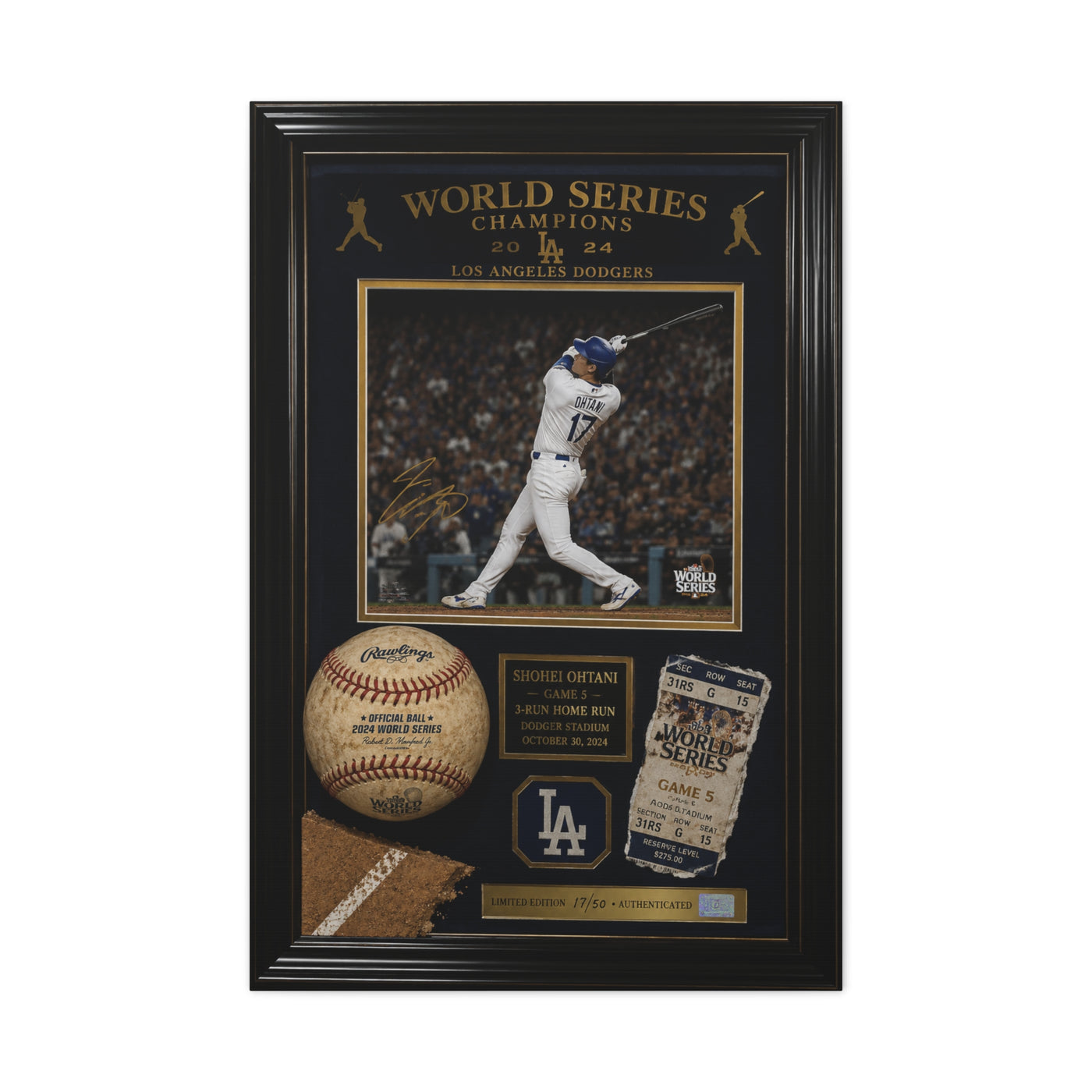 Shohei Ohtani World Series Memorabilia Sports Wall Art & Canvas Print