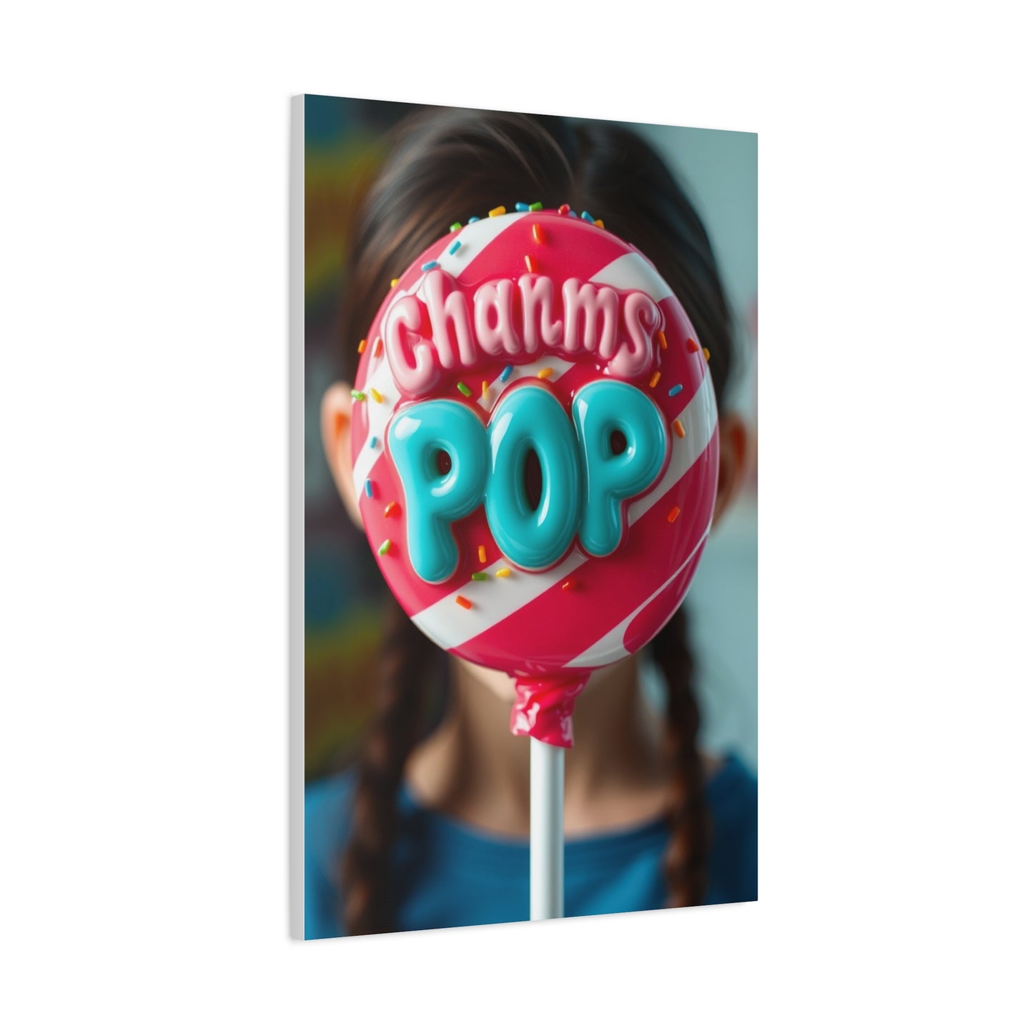 Sophisticated Candy Whirl Wall Art & Canvas Print