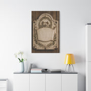 Home Blessing Carved Scripture Plaque Wall Art & Canvas Print