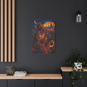 Jazz Festival Vocalist Celebration Wall Art & Canvas Print