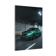 BMW M4 City Tunnel Motion Blur Wall Art & Canvas Prints