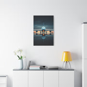 Runway Jet Reflection Wall Art & Canvas Prints