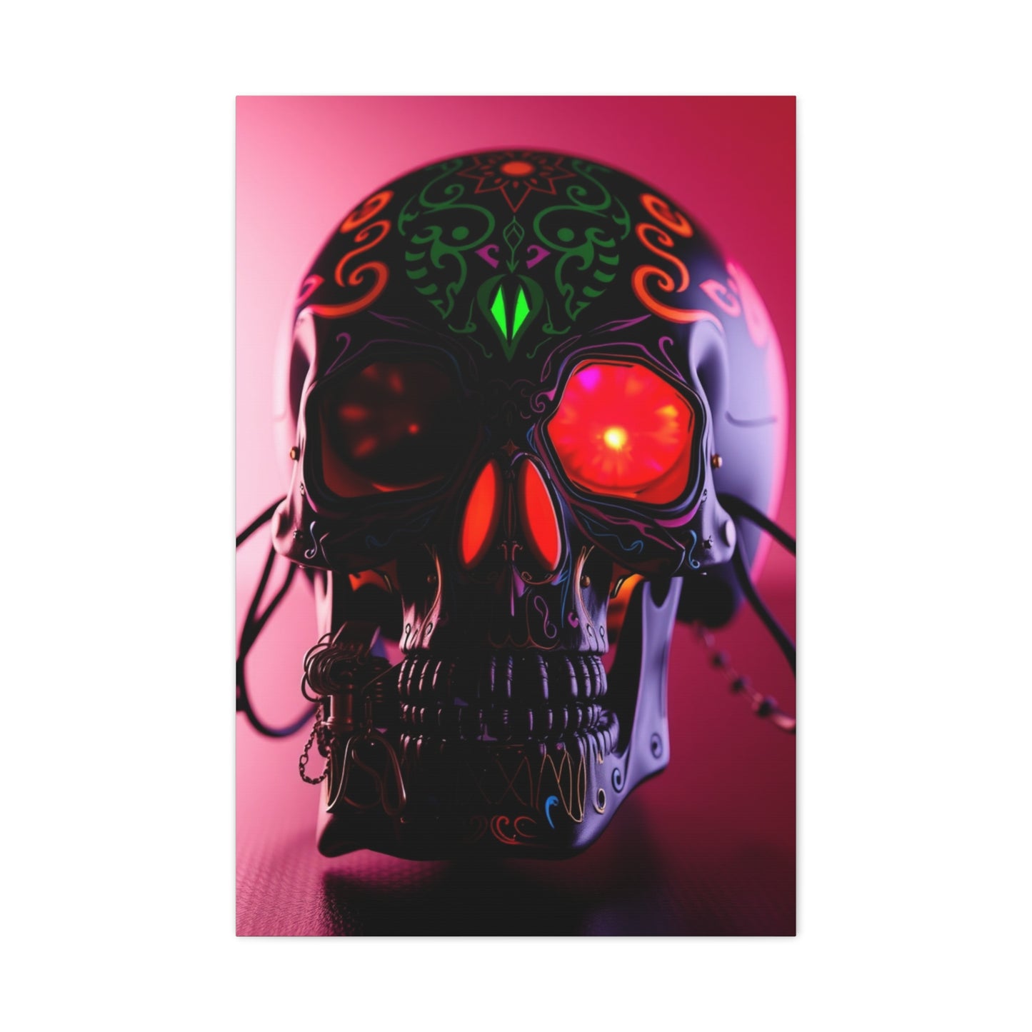 Lux Skully Mirage Wall Art & Canvas Print