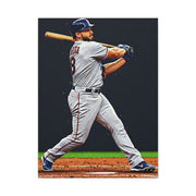 Classic Baseball Batting Stance Wall Art & Canvas Prints