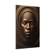 Sacred Bronze Empress Portrait Wall Art & Canvas Prints