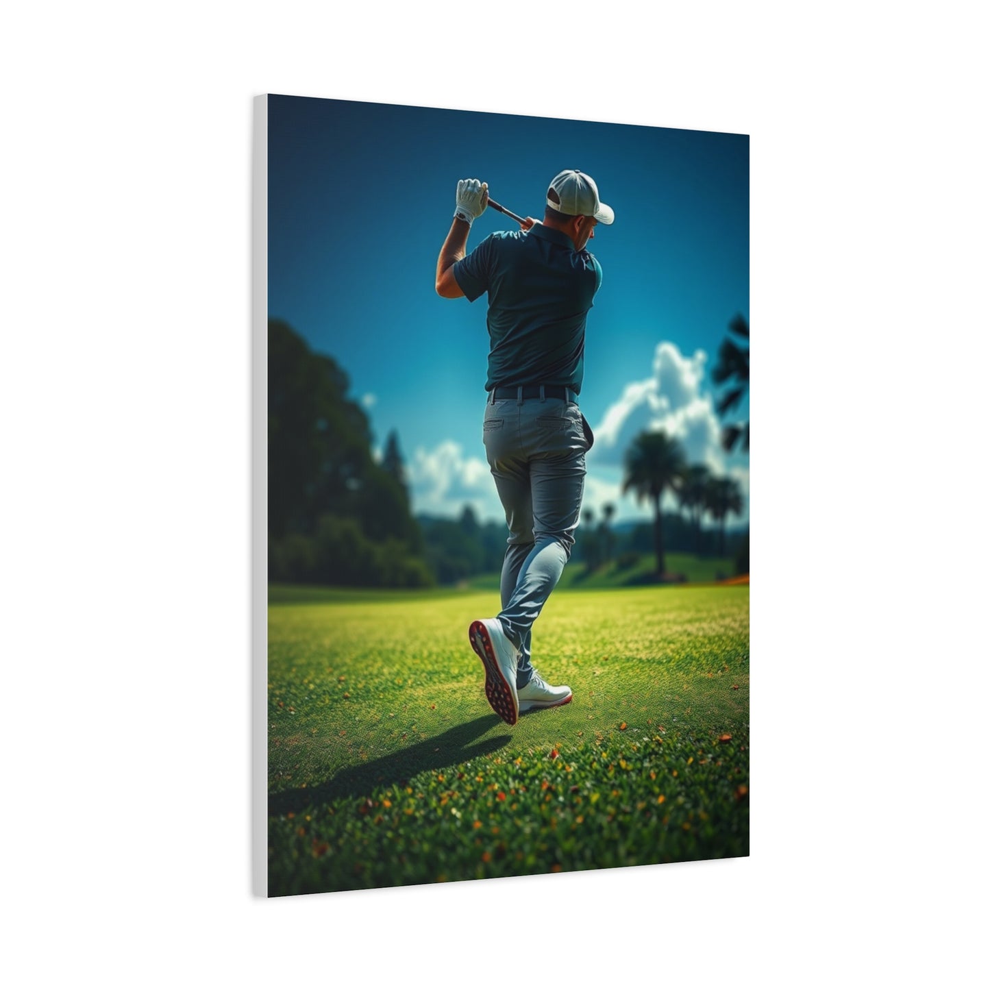 Sophisticated Putt Impression Wall Art & Canvas Print