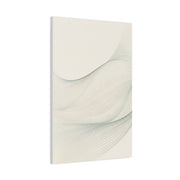 Soft Ivory Flow Texture Wall Art & Canvas Prints