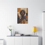 Afrocentric Power Portrait Wall Art & Canvas Print