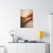 Golden Motion Energy Abstract Wall Art & Canvas Print