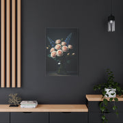 Blush Rose Bouquet in Glass Vase Wall Art & Canvas Prints