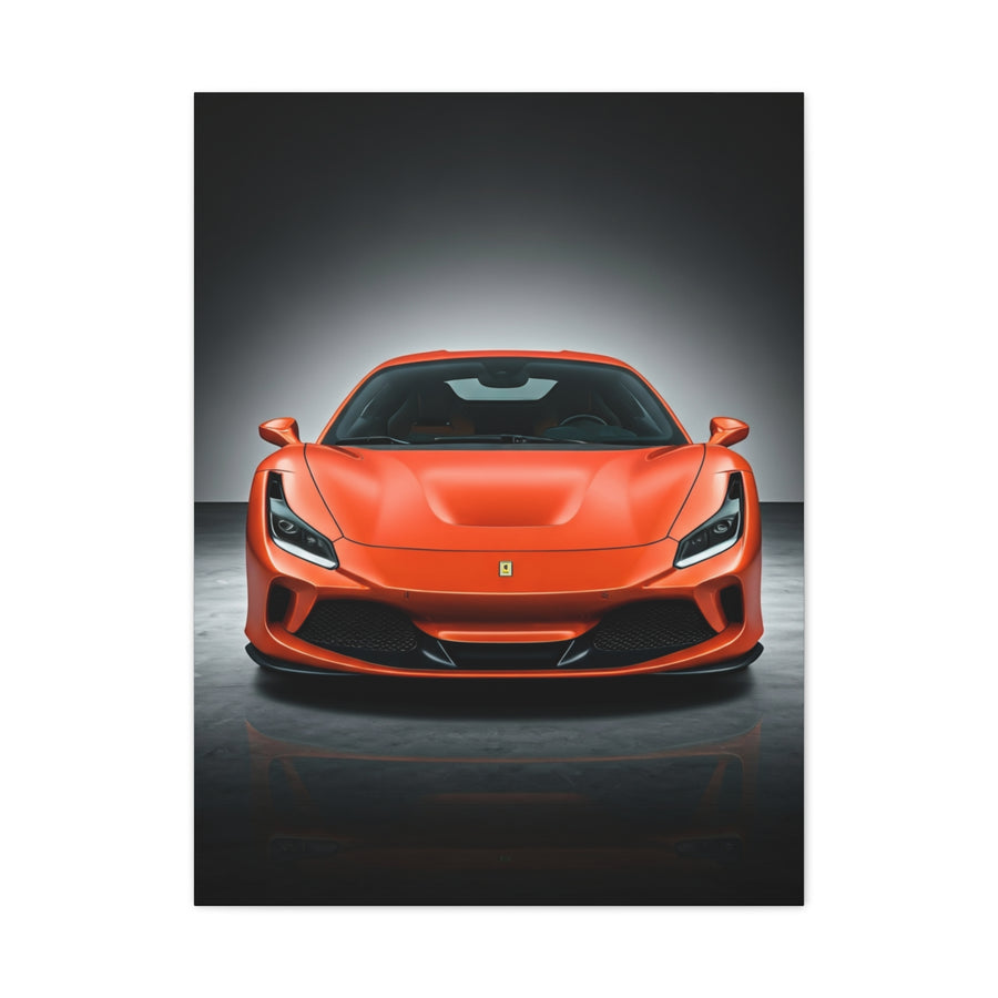 Ferrari F8 Tributo Minimal Studio Wall Art & Canvas Prints