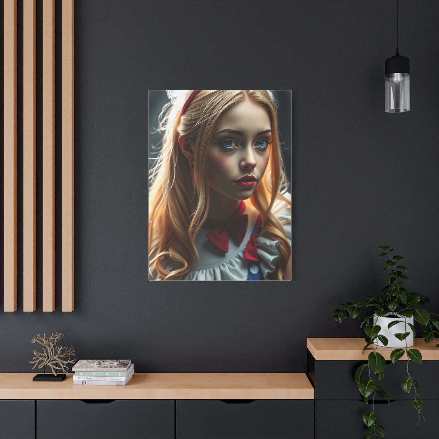 Collection Alice In Wonderland Characters Art Wall Art & Canvas Print