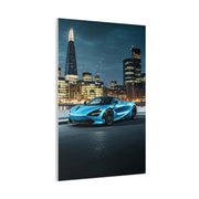 McLaren 720S London Skyline Dusk Wall Art & Canvas Prints