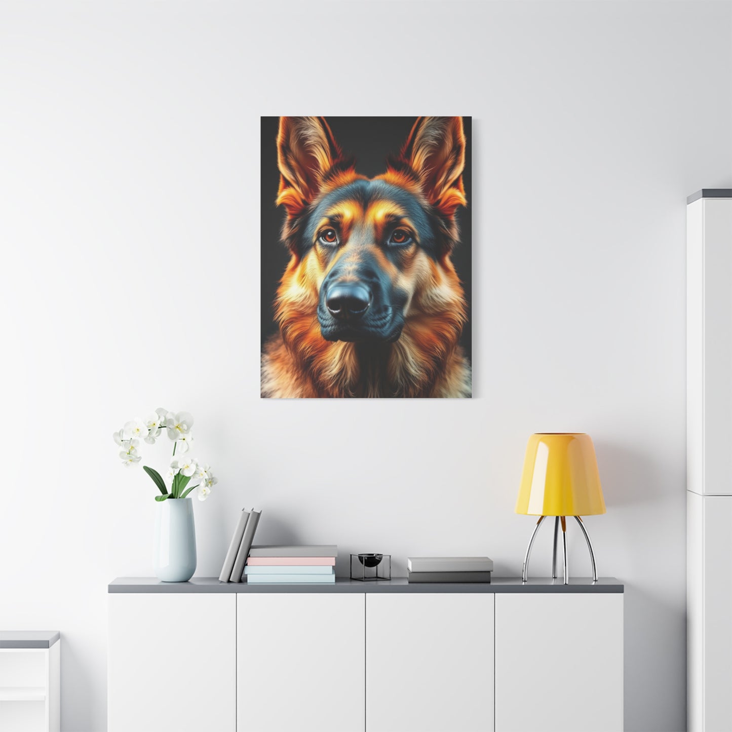 German Shepherd Art Supreme Gallery Wall Art & Canvas Print