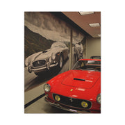 Ferrari Showroom Automotive Wall Art & Canvas Print