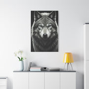 Arctic Wolf Intense Portrait Wall Art & Canvas Prints