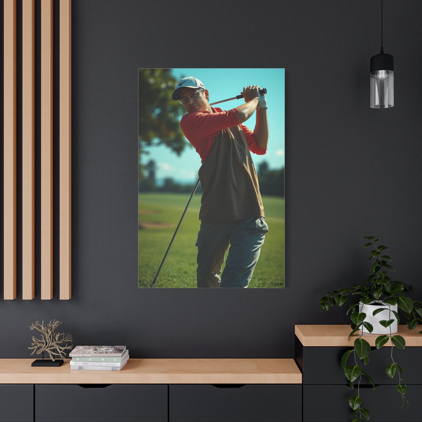 Elysian Green Portraiture Wall Art & Canvas Print