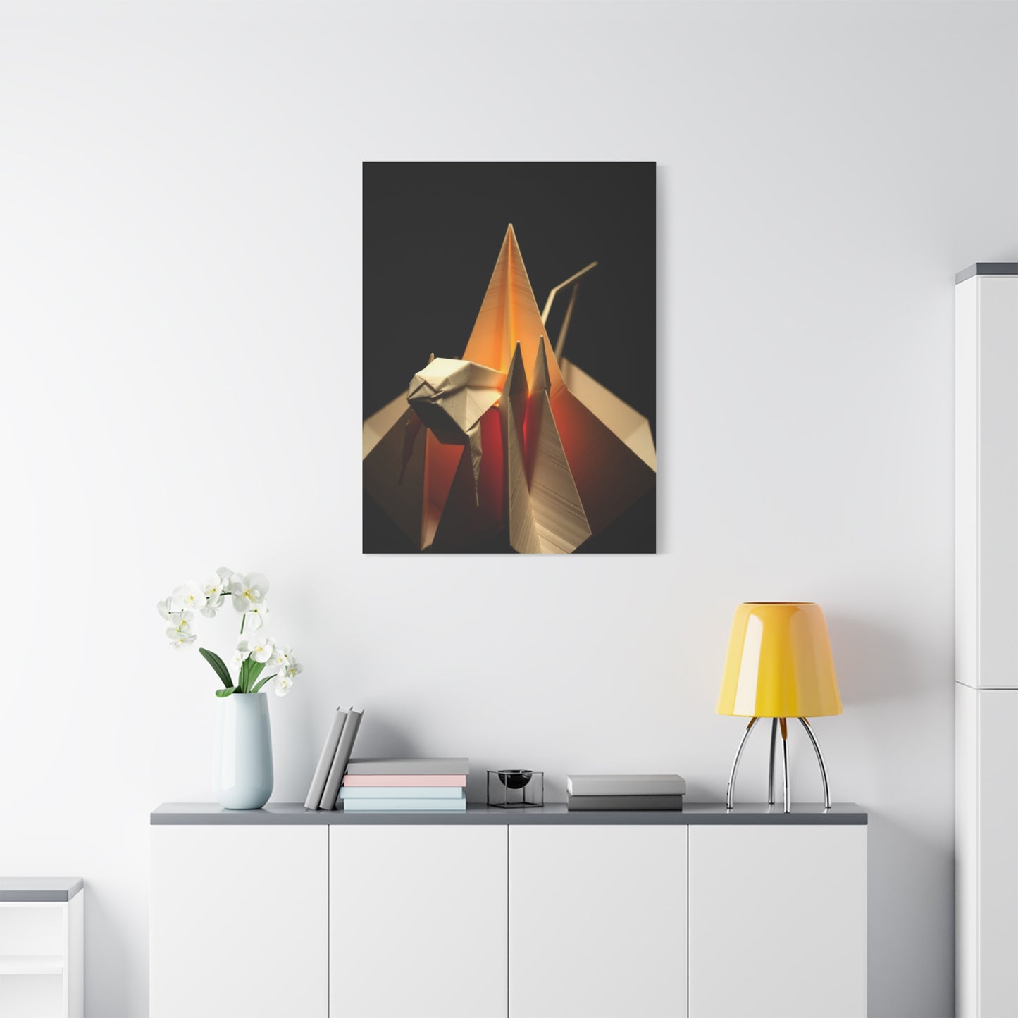 Hidden Origami Splendor Wall Art & Canvas Print