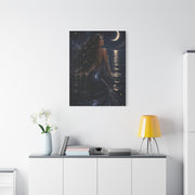 Celestial Moonlight Mermaid Dream Wall Art & Canvas Print