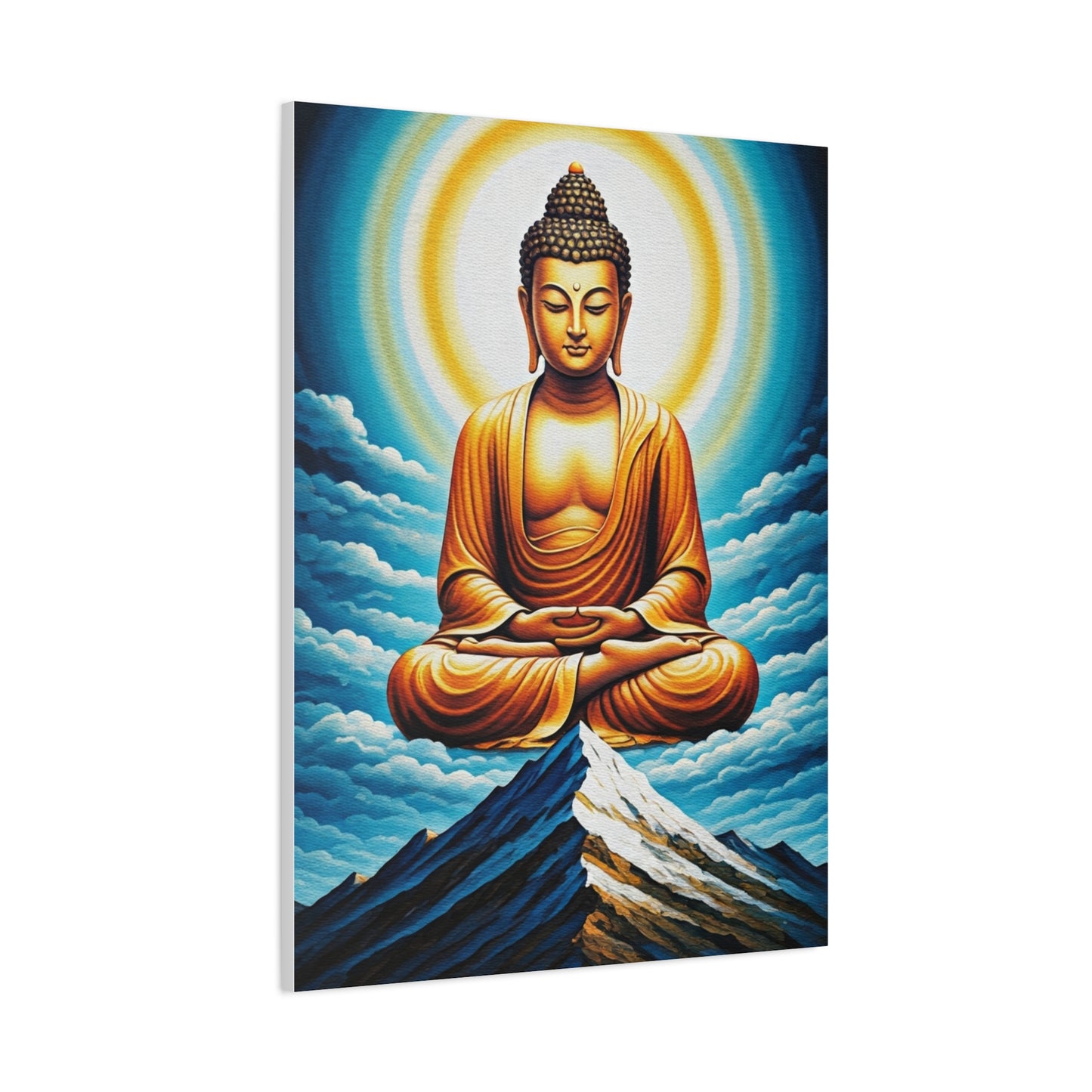 Celestial Buddha Above the Mountains Wall Art & Canvas Prints