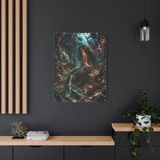 Sunken Treasure Mermaid Chamber Wall Art & Canvas Print