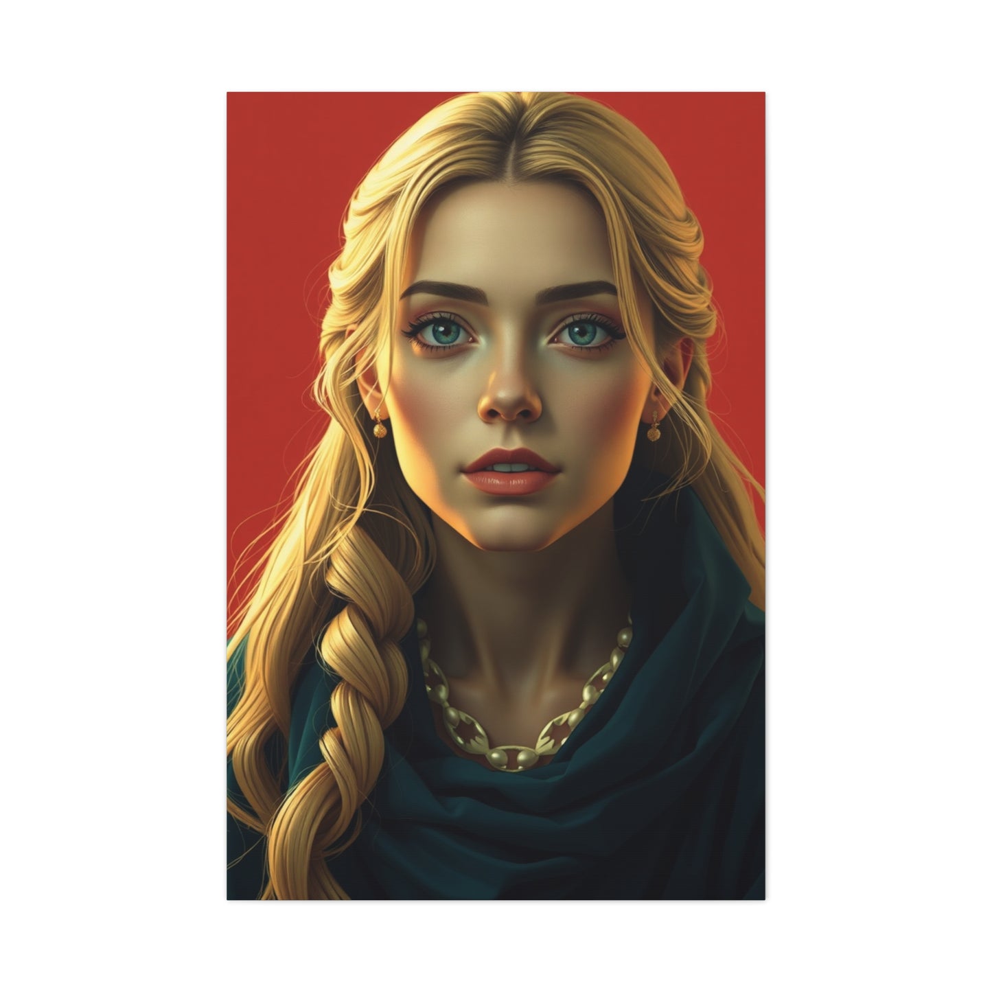 Aureate Muse Masterpiece wall art & canvas print