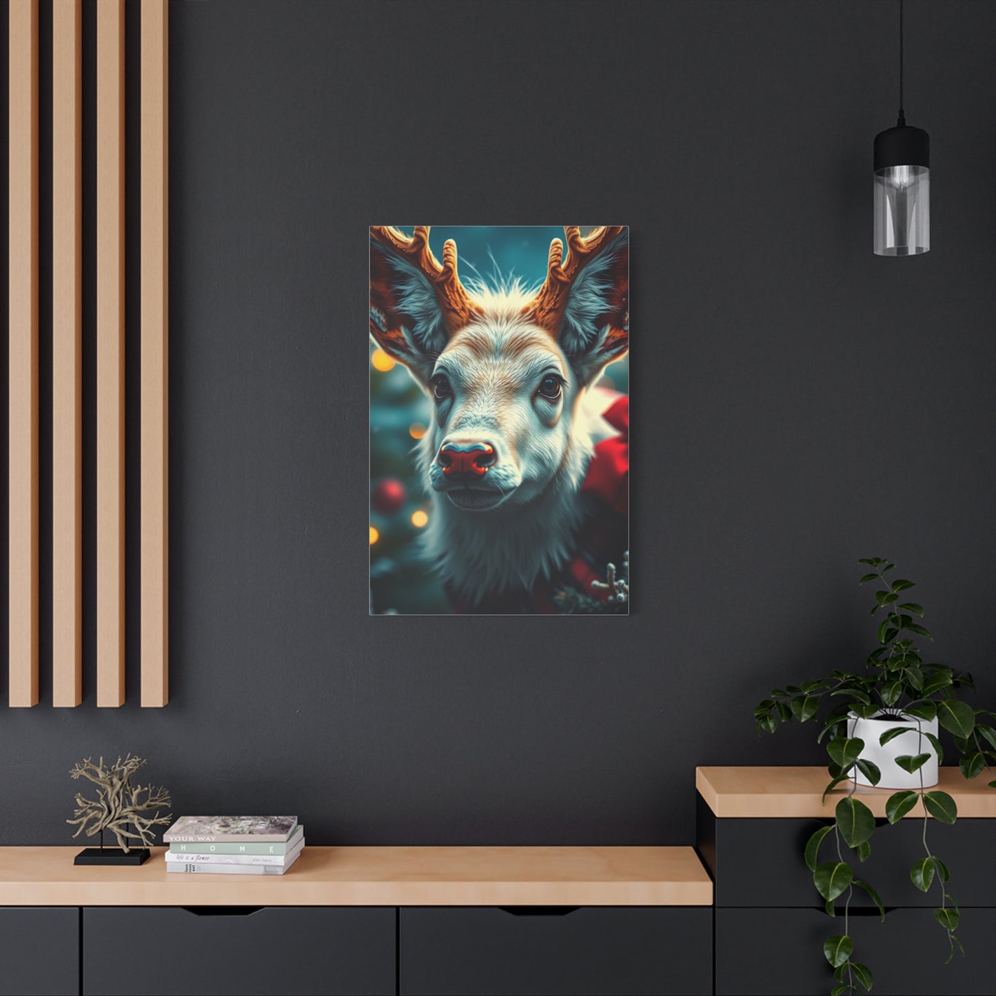Supreme Christmas Animal Art Beautiful Collection Wall Art & Canvas Print