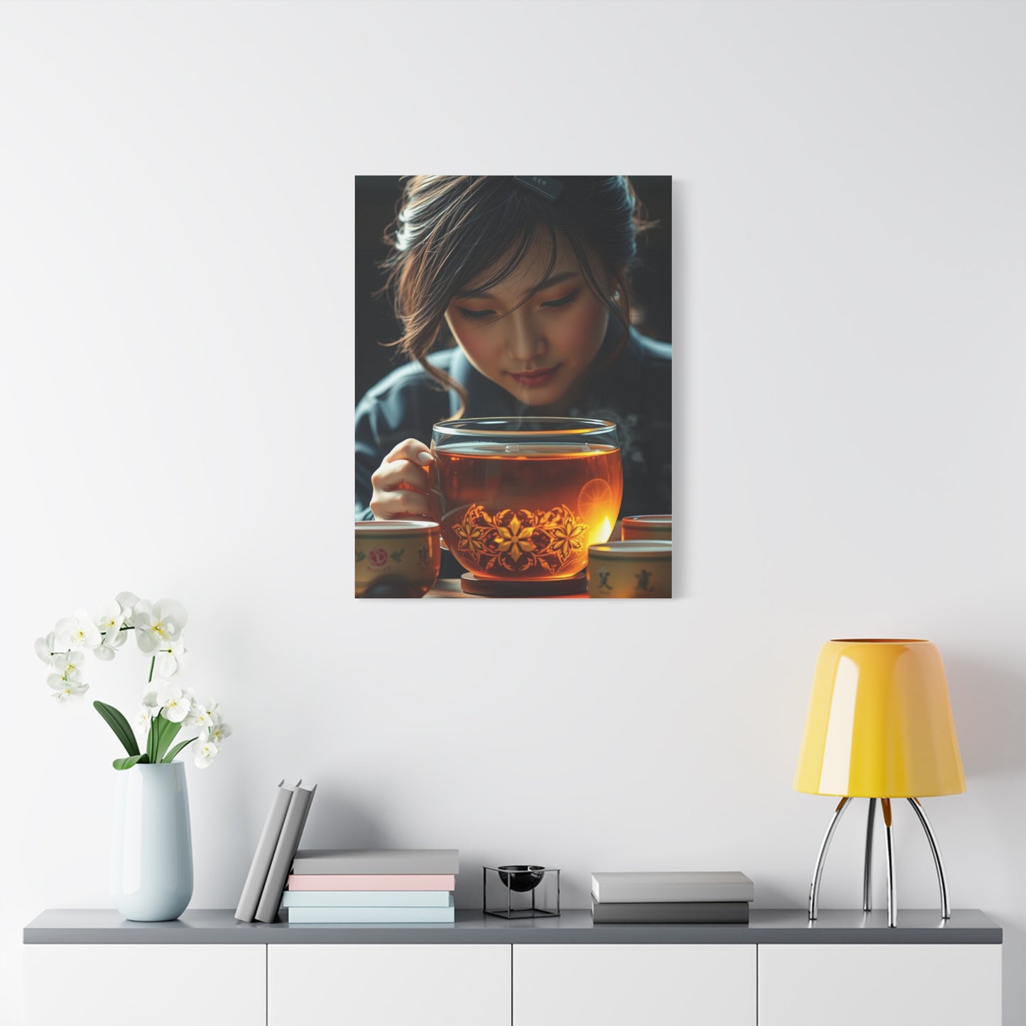 Tea Art Supreme Canvas Wall Art & Canvas Print