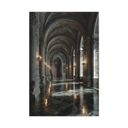 Grand Neoclassical Corridor Wall Art & Canvas Print