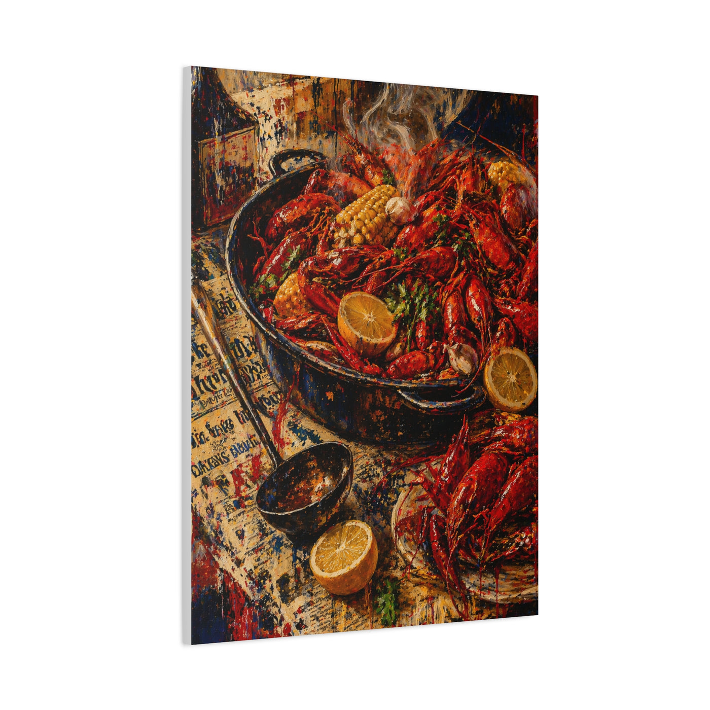 Crawfish Boil Fine Art Composition Wall Art & Canvas Print