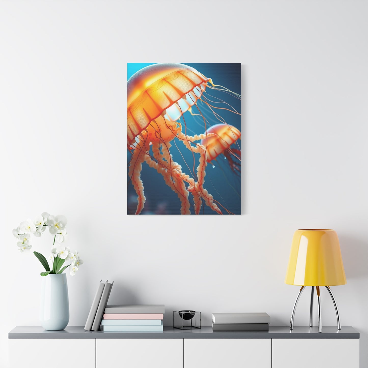 Masterpiece Jellyfish Art Vision Wall Art & Canvas Print