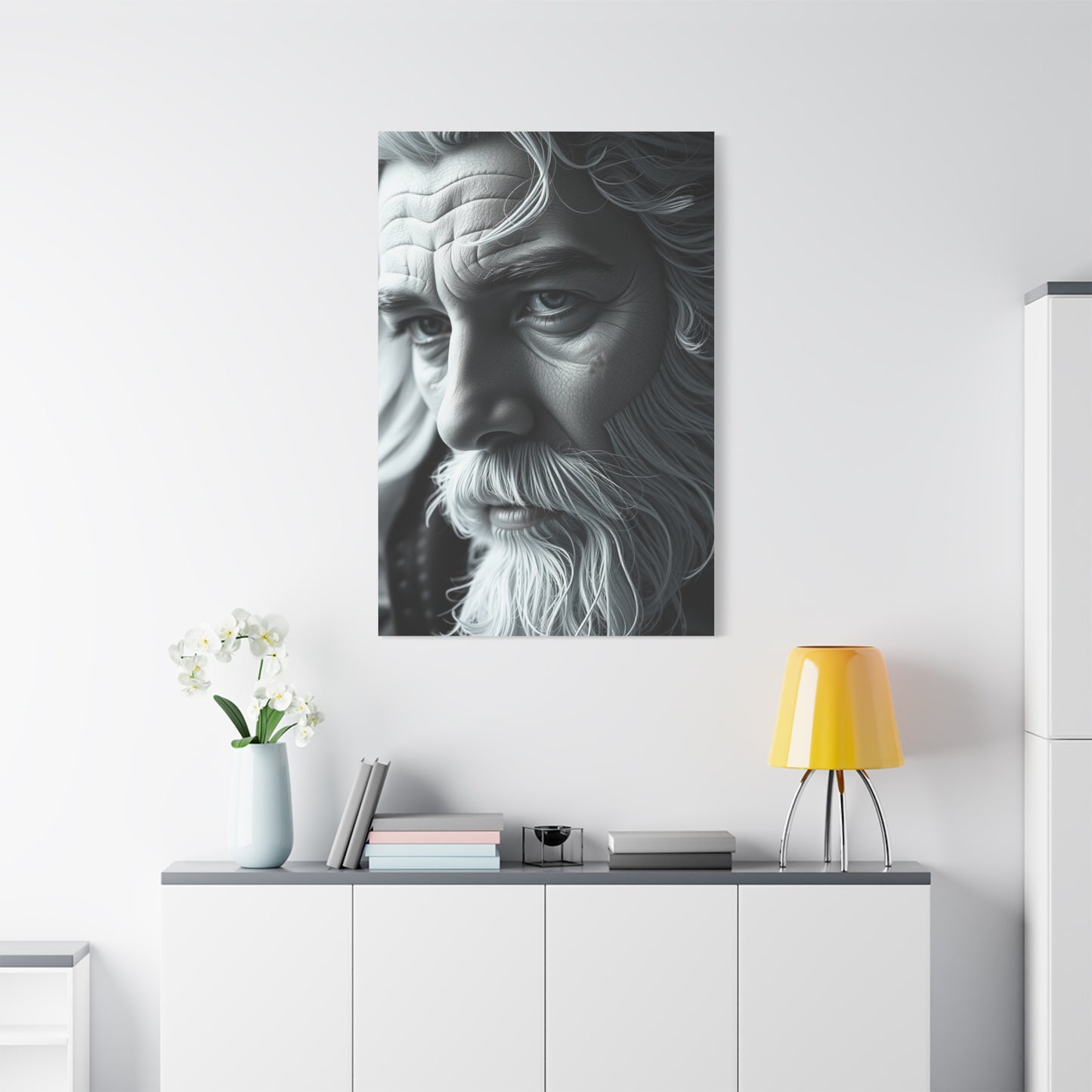 Gray & White Art Supreme Gallery Wall Art & Canvas Print