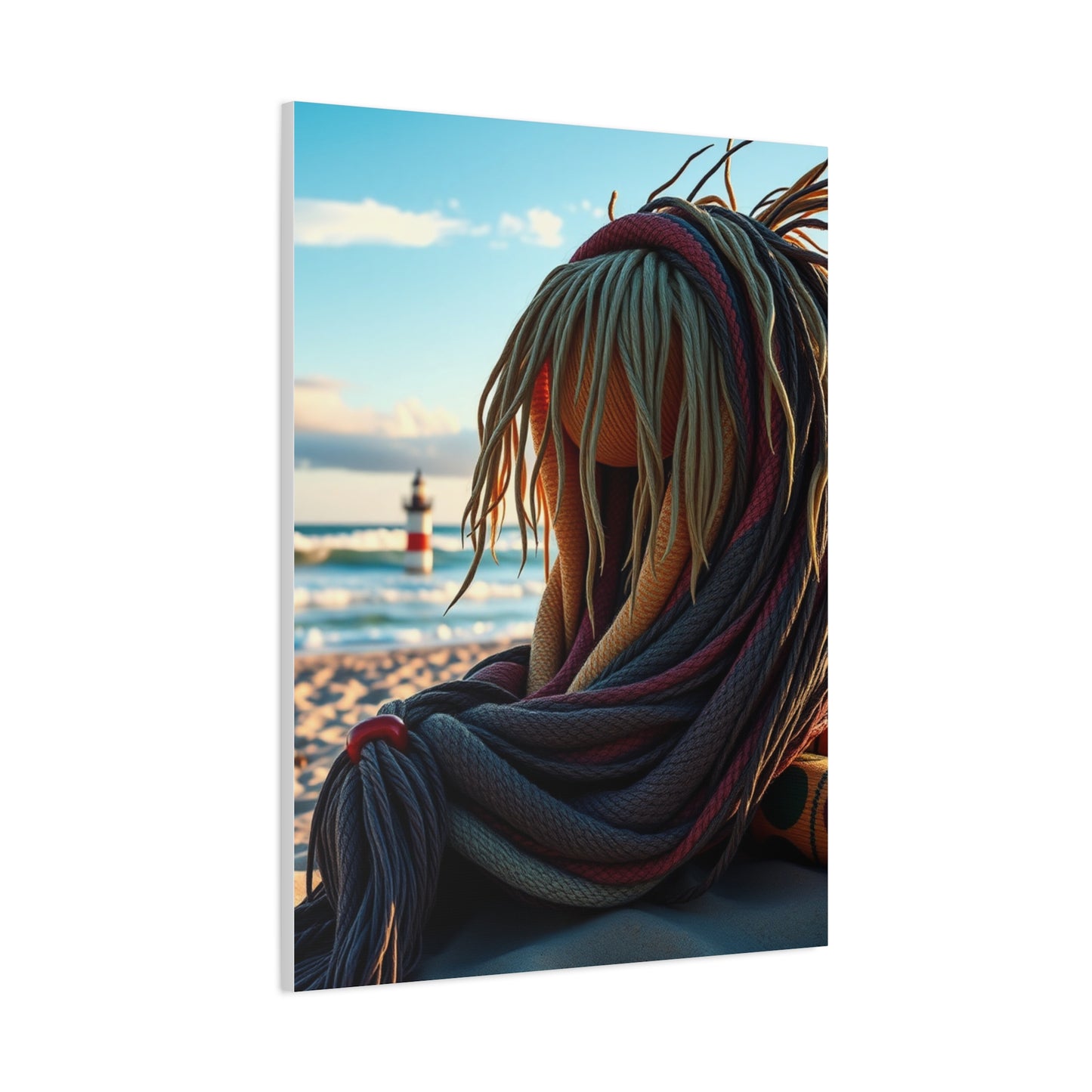 Azure Horizon Canvas Wall Art & Canvas Print