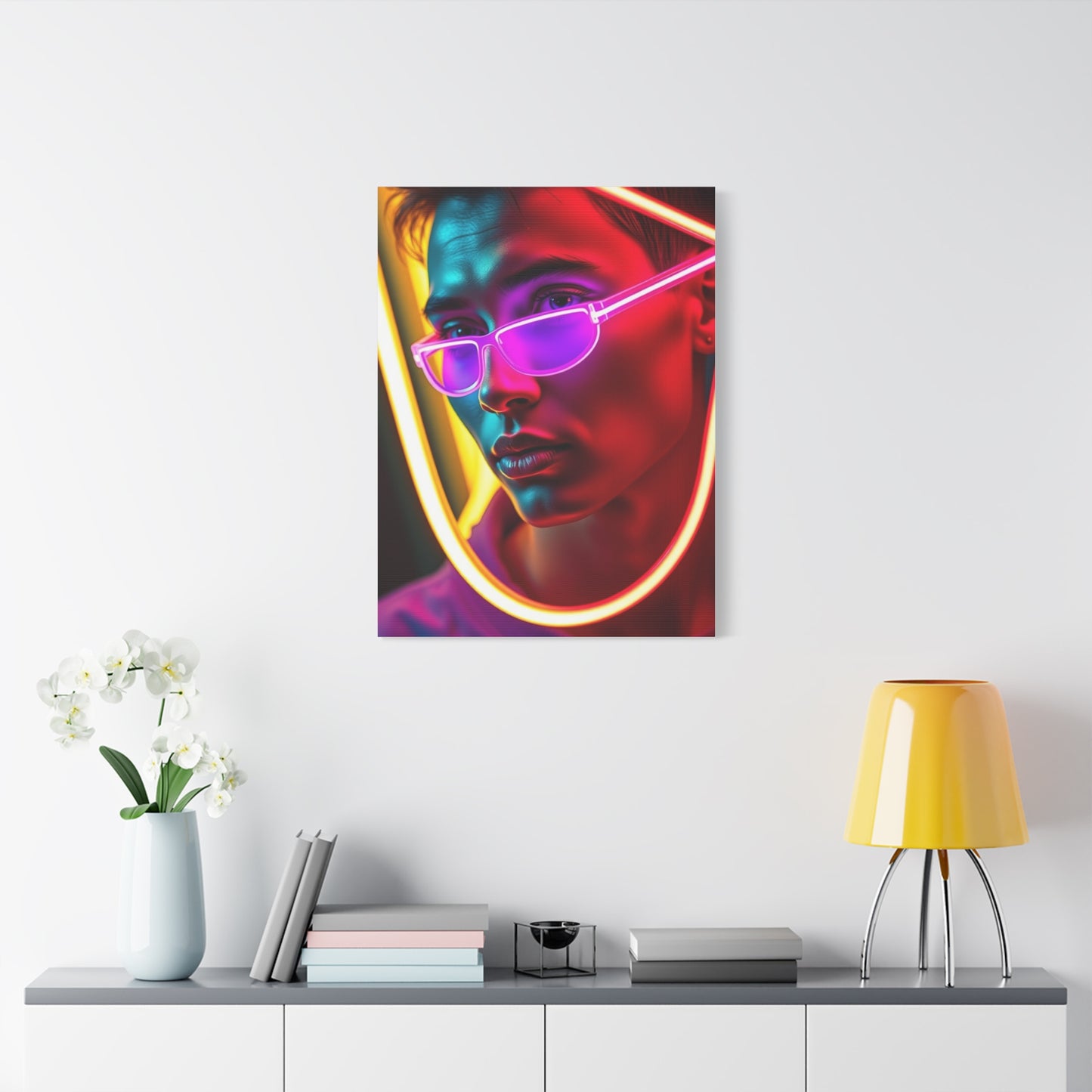 Nocturnal Glow Tableau Wall Art & Canvas Print