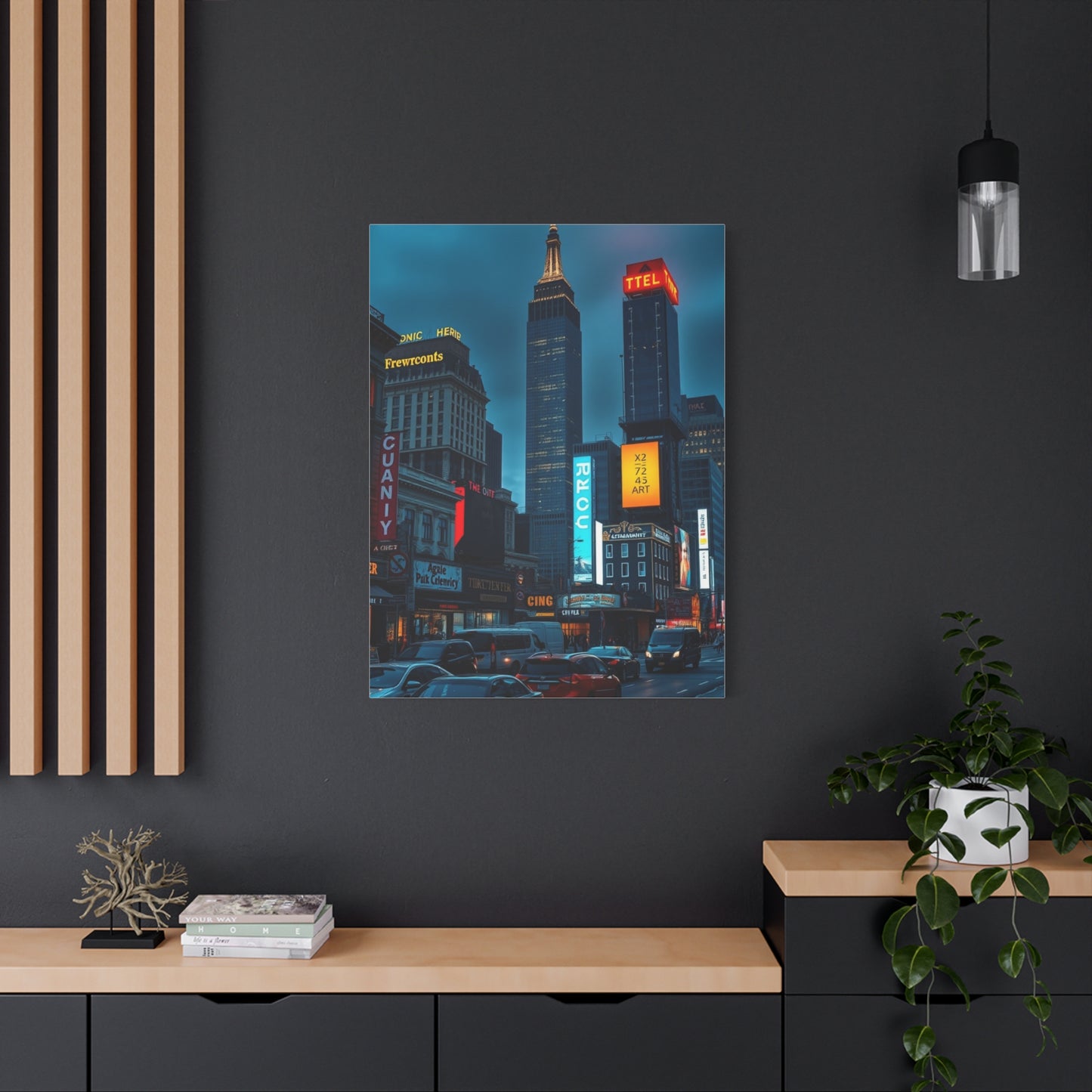 Cityscape Symphony Canvas Wall Art & Canvas Print