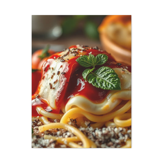Italian Food Art Supreme Canvas Wall Art & Canvas Print