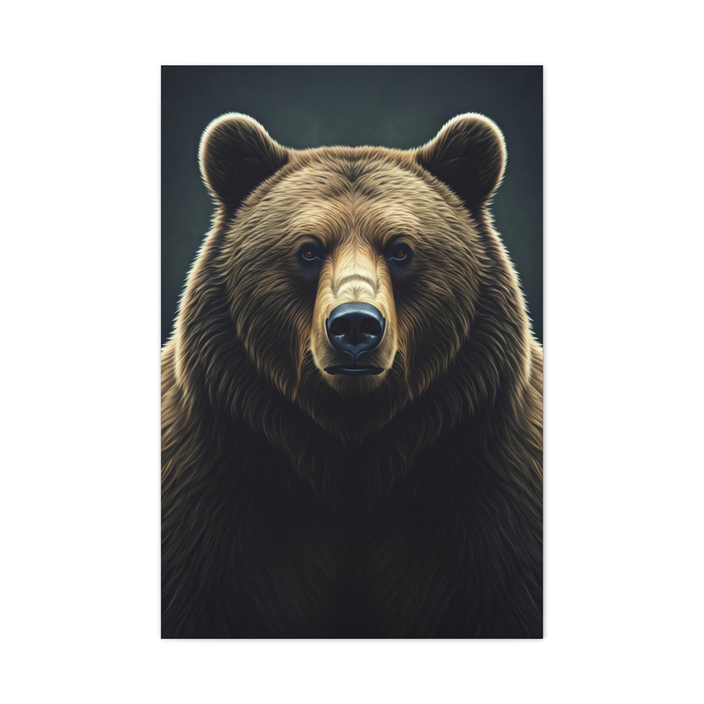 Intense Bear Gaze Wildlife Wall Art & Canvas Prints