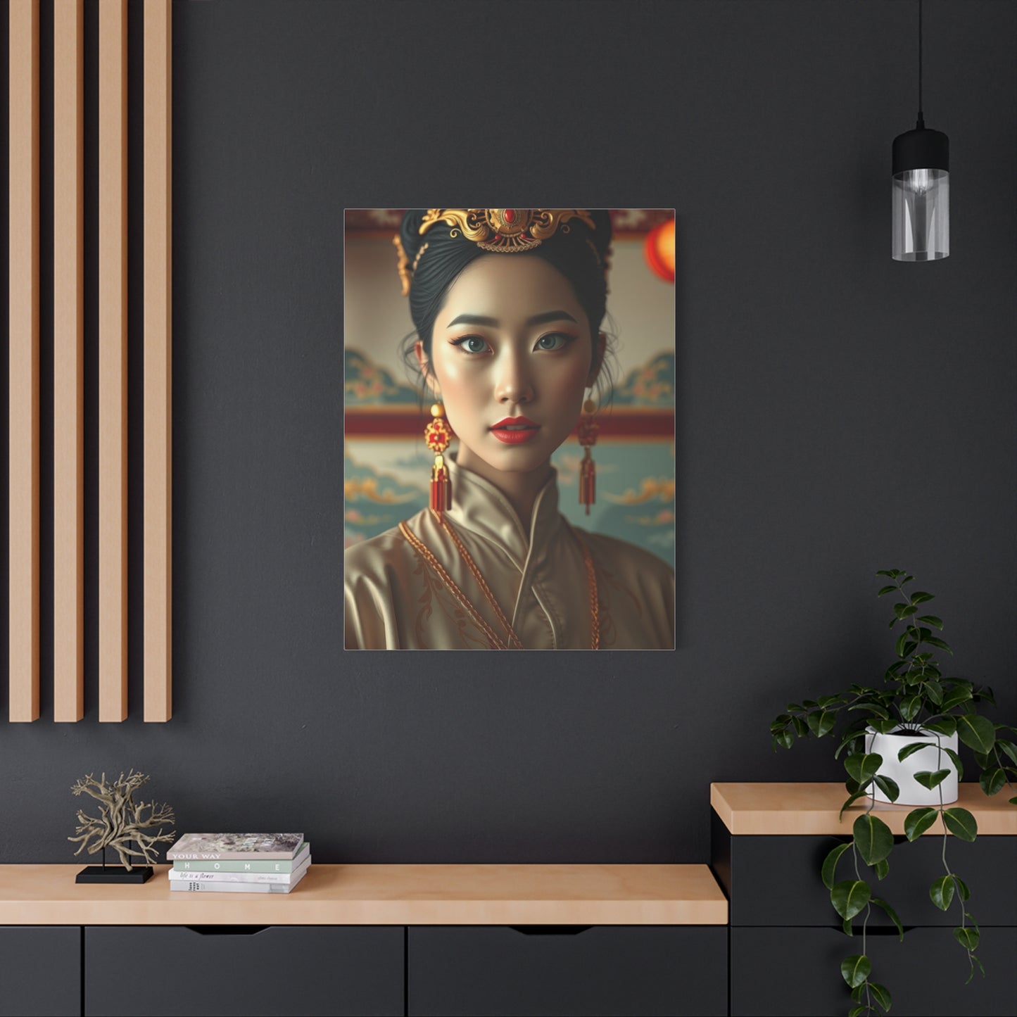 Chinoisere Art Refined Canvas Wall Art & Canvas Print