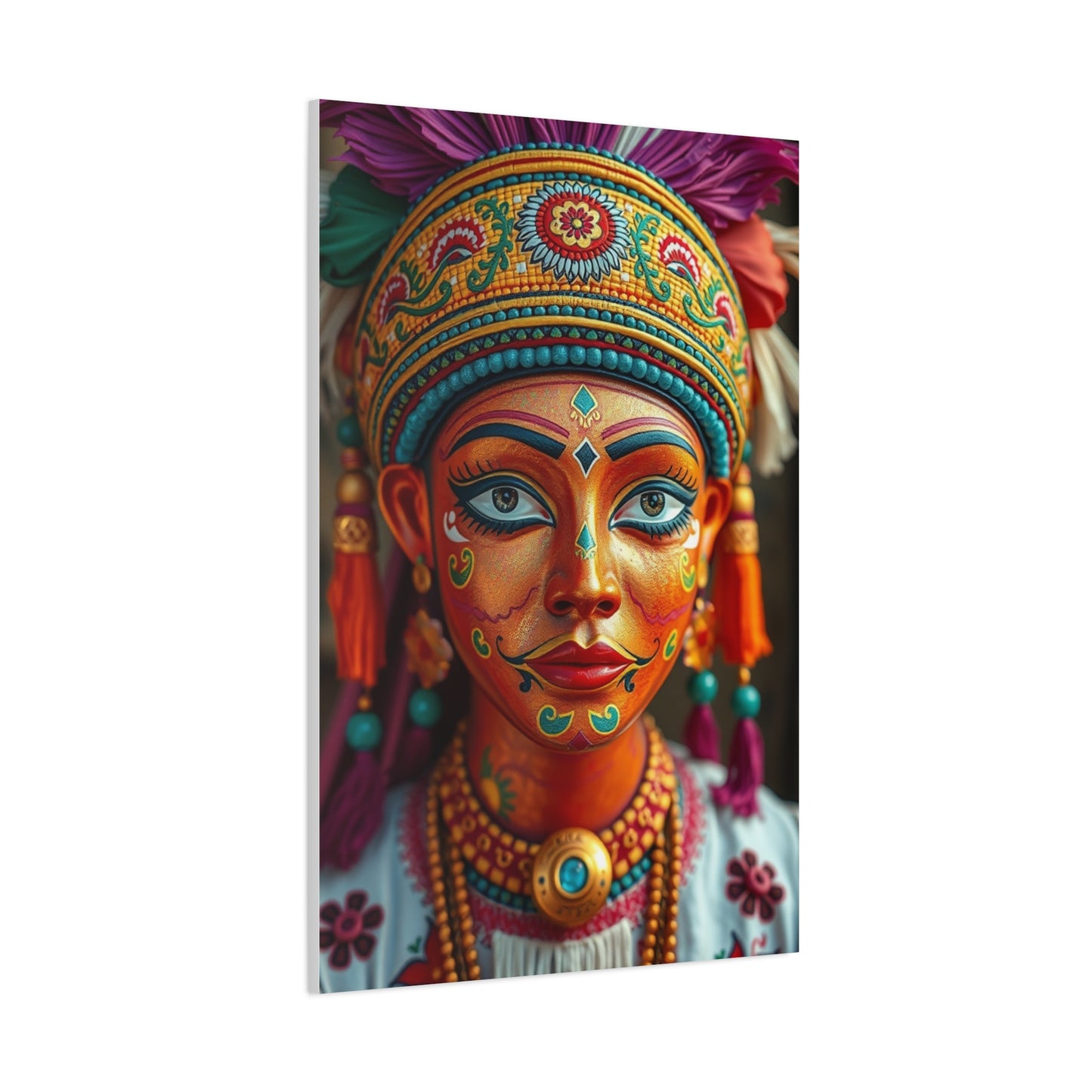 Elite Folk Art Vision Wall Art & Canvas Print