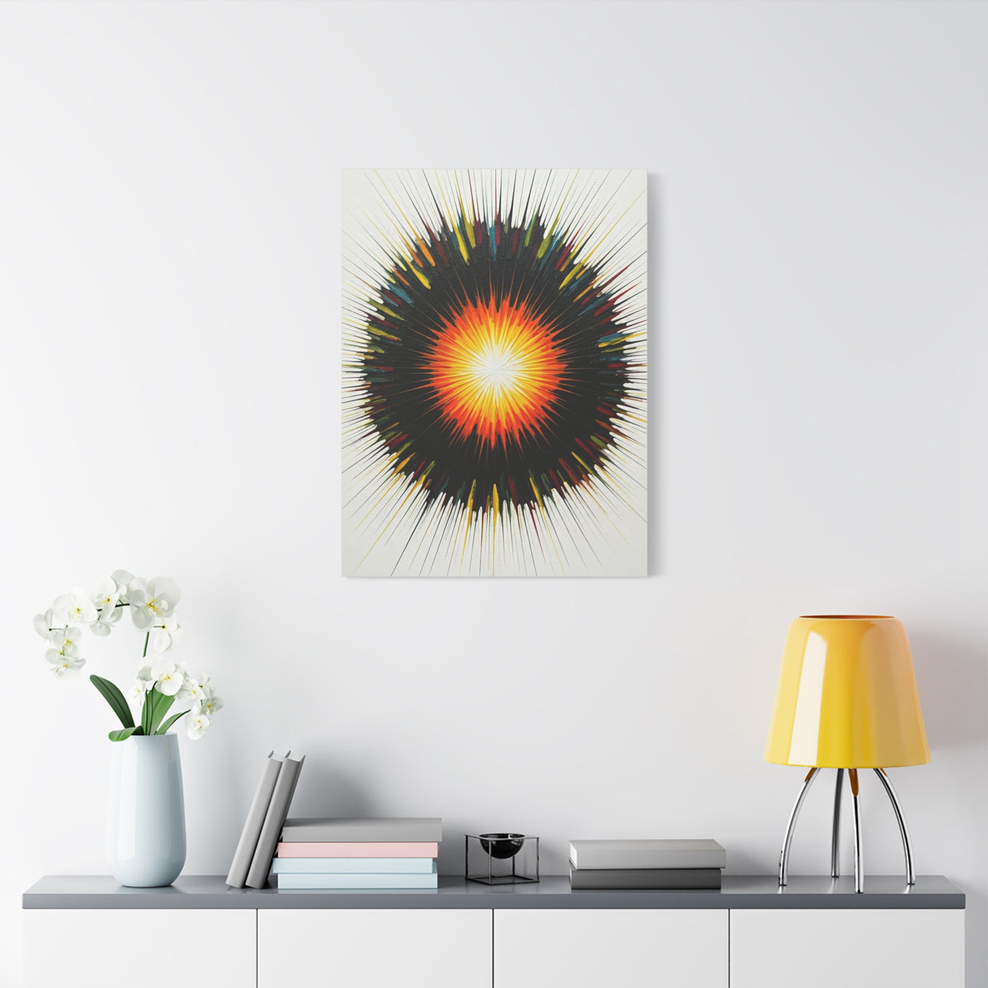 Radiant Energy Core Abstract Wall Art & Canvas Prints