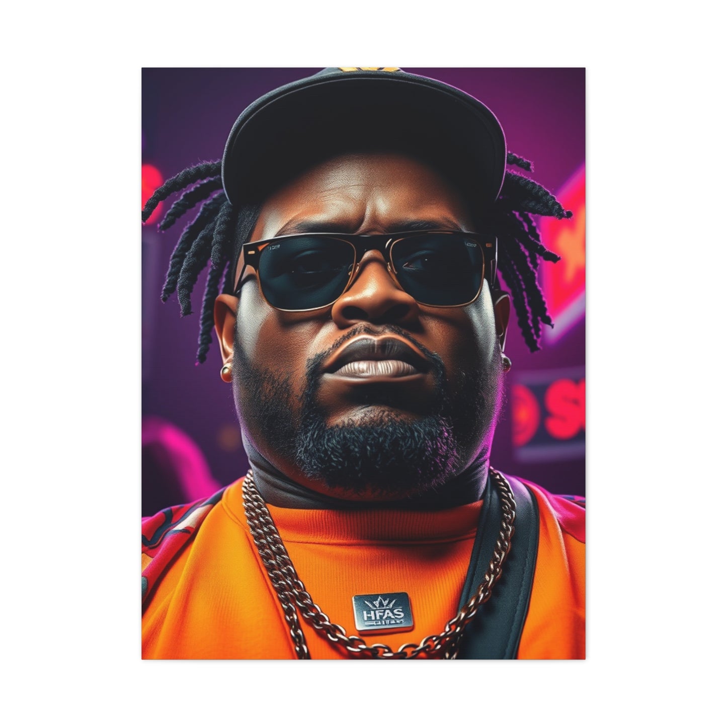 Notorious Big Art Supreme Canvas Wall Art & Canvas Print