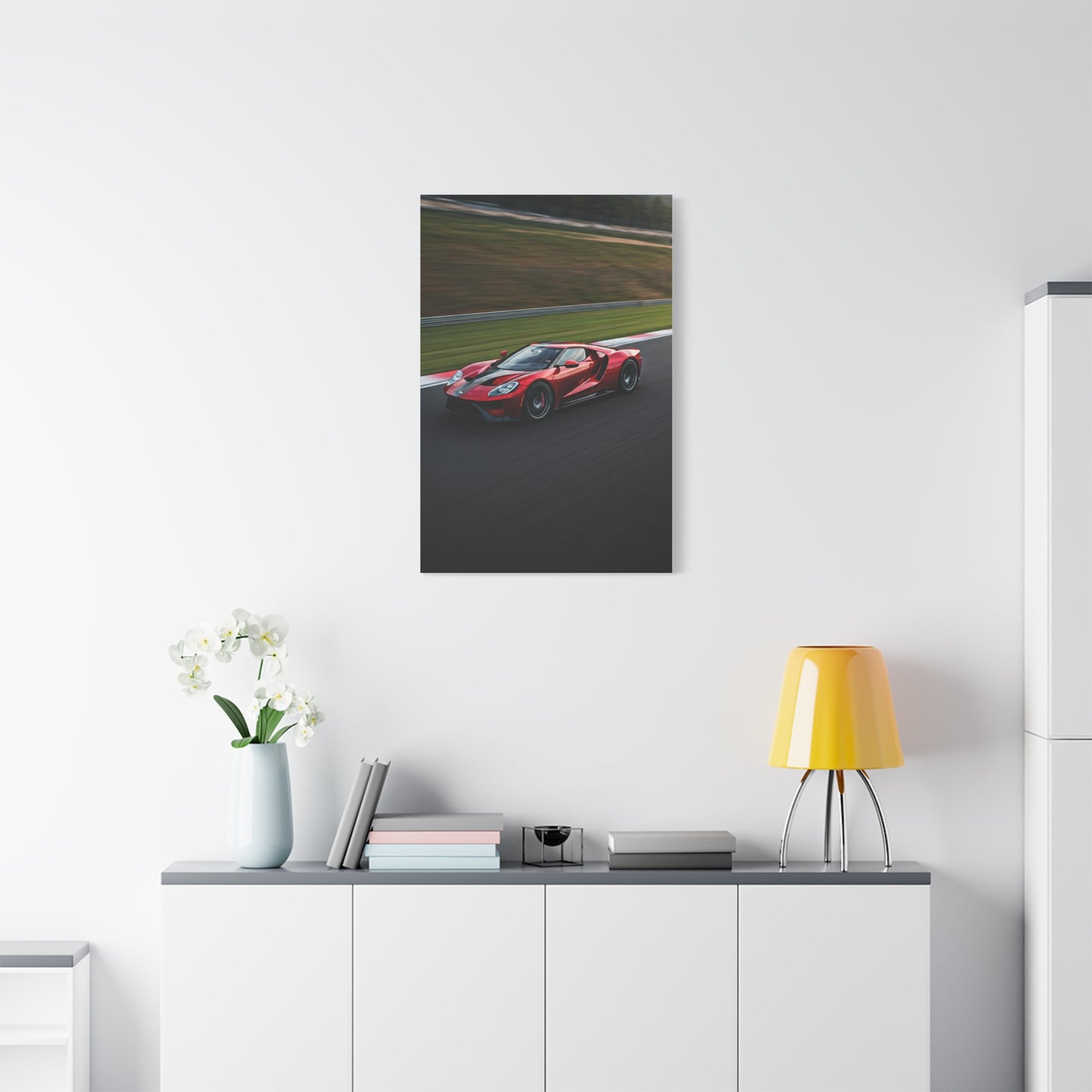 2017 Ford GT High Speed Circuit Wall Art & Canvas Prints