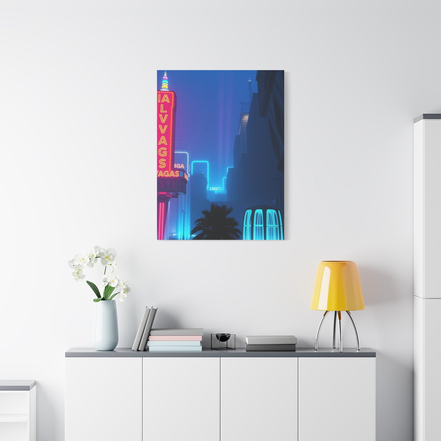 Las Vagas Art Canvas Art 7 Wall Art & Canvas Print