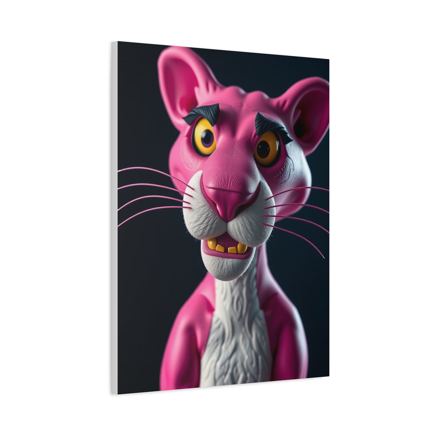 Blossom Panther Poise Wall Art & Canvas Print