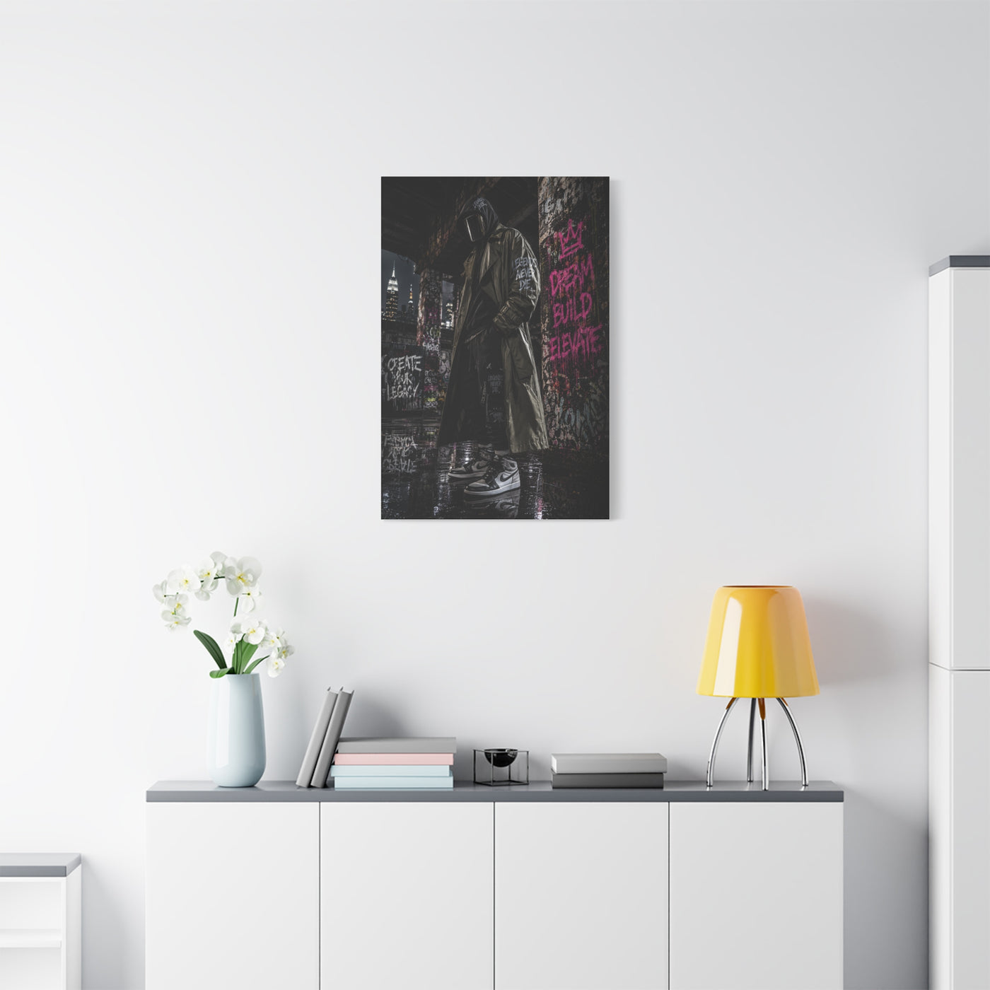 Urban Shadow Rebel Street Wall Art & Canvas Print