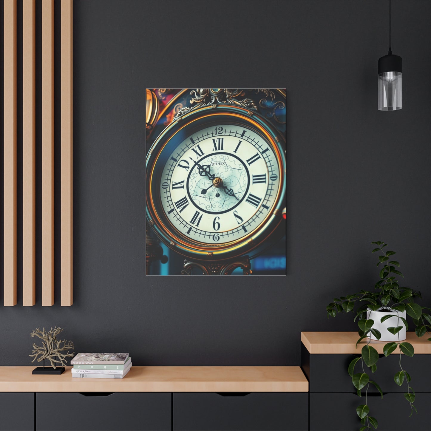 Clock Art Canvas Art 8 Wall Art & Canvas Print