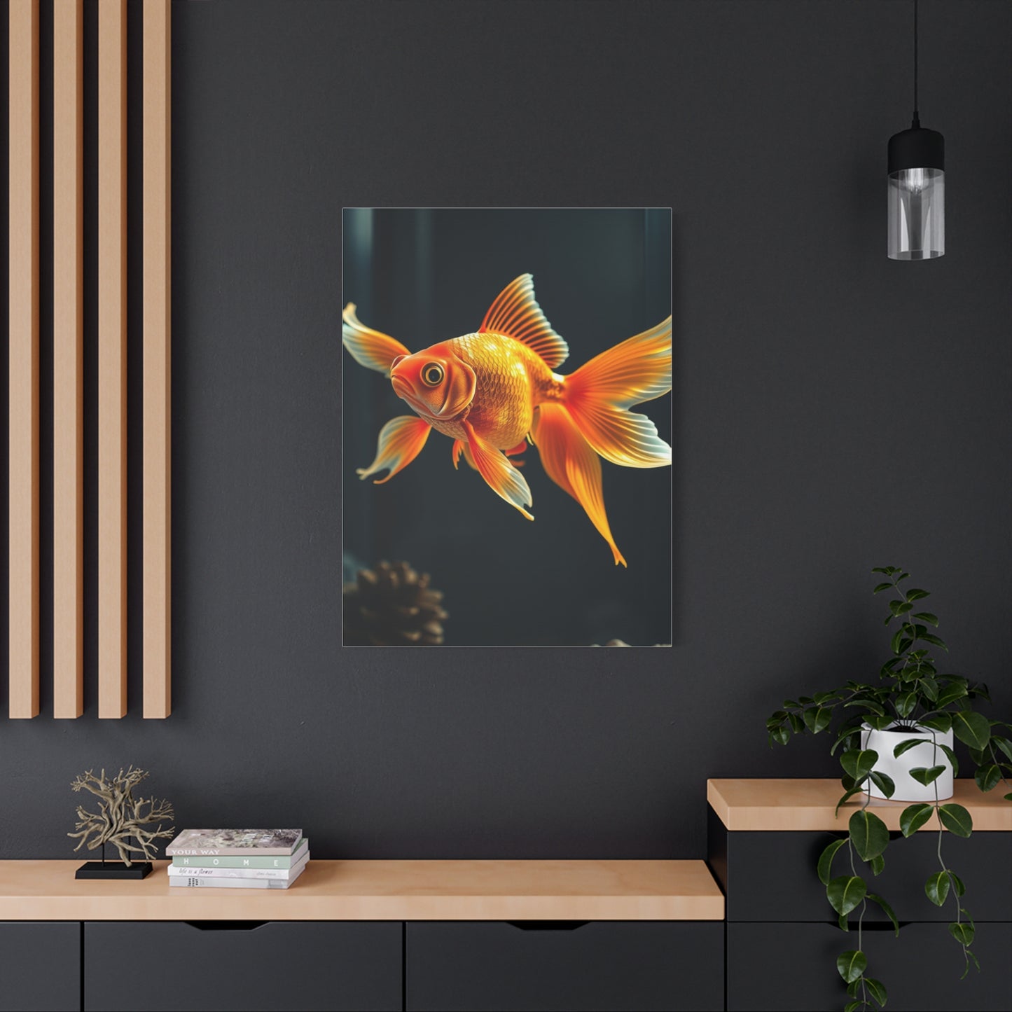Elite Goldfish Art Vision Wall Art & Canvas Print